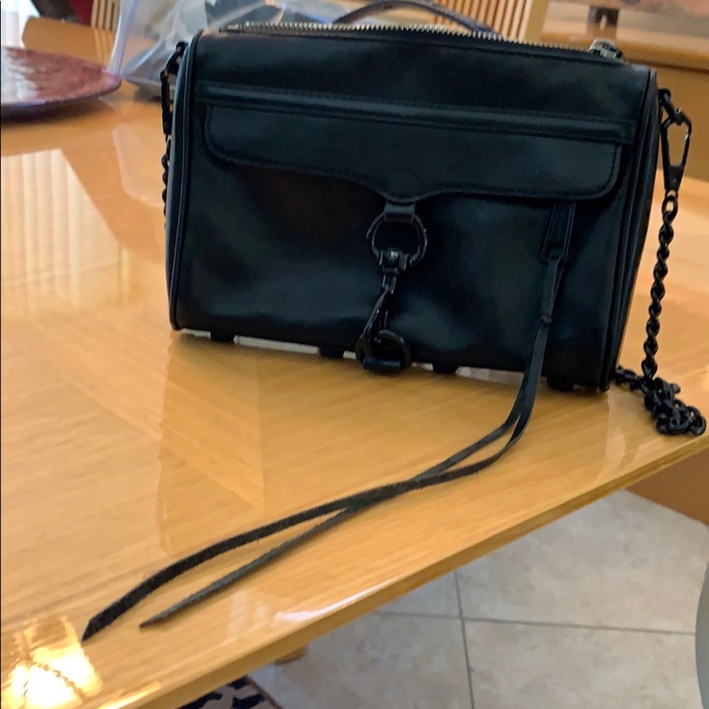 Cross body black Rebecca Minkoff bag